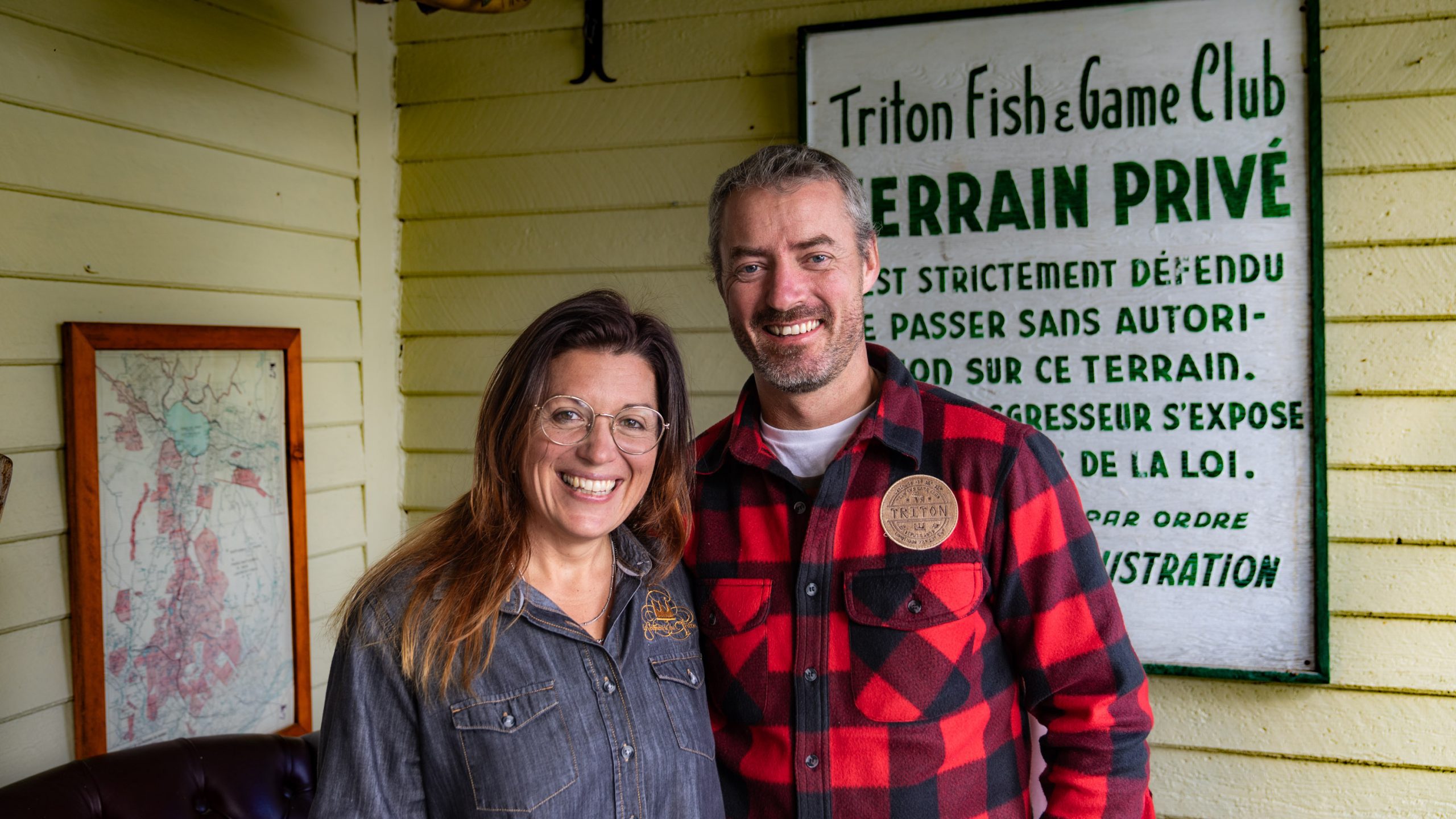 Annie Tremblay et Nicolas Bernard à la Seigneurie du Triton