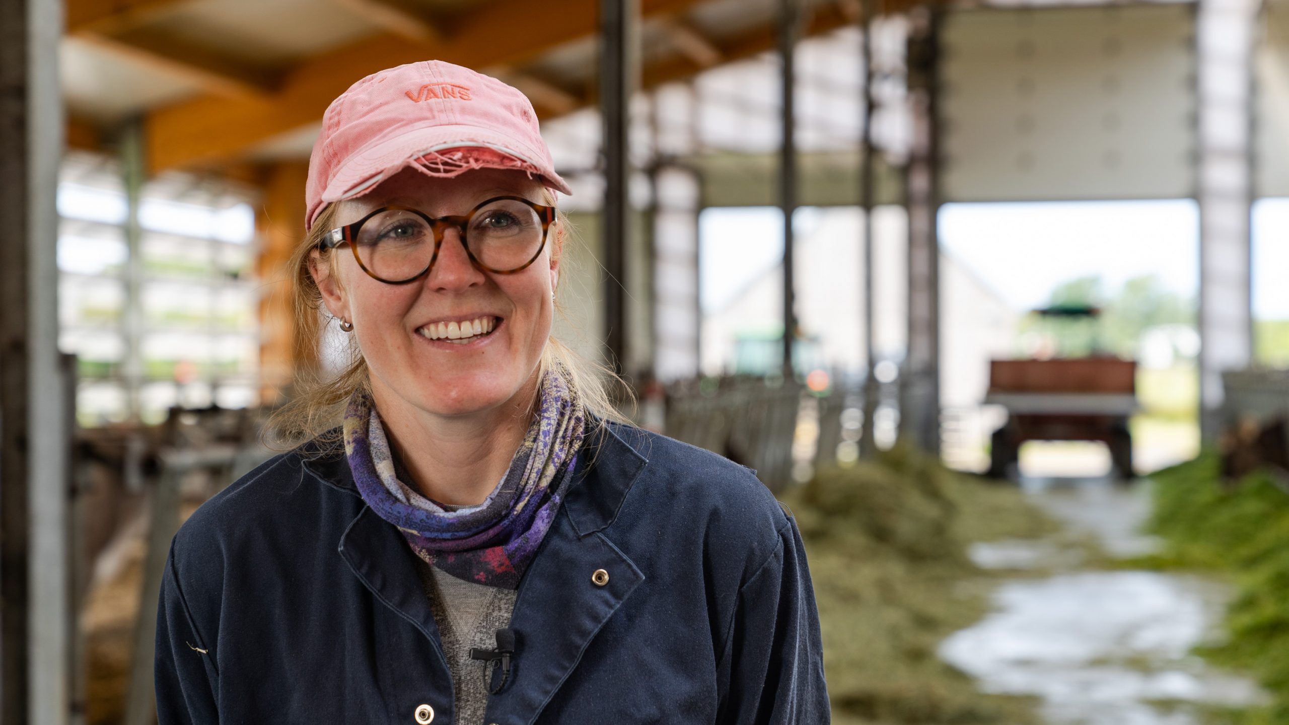 Marie-Pier Gosselin à la ferme et fromagerie Au gré des champs