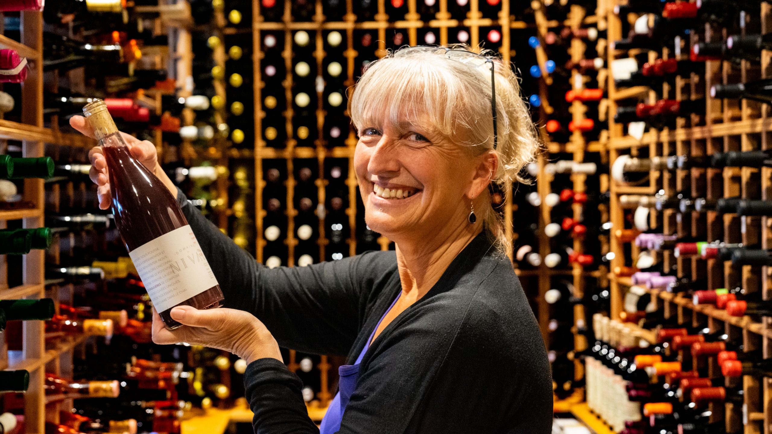 Véronique Rivest à SOIF bar à vin à Gatineau